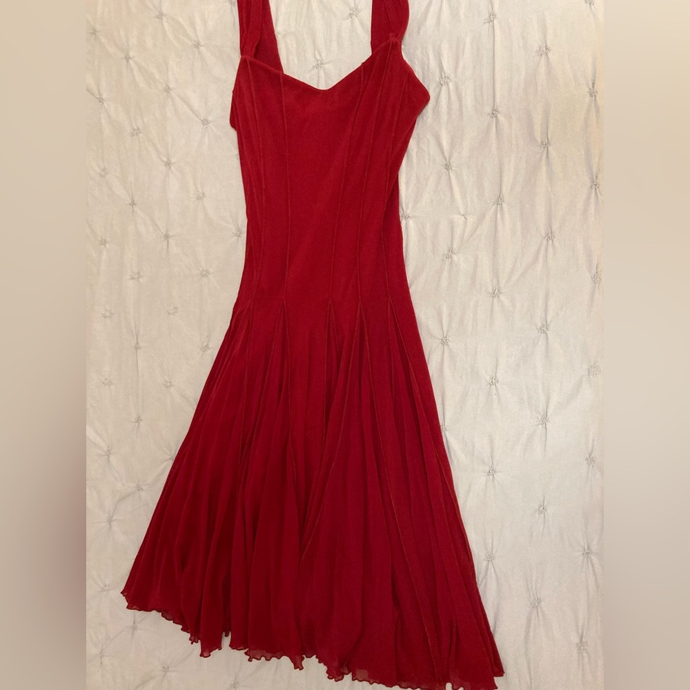 Beautiful red dress